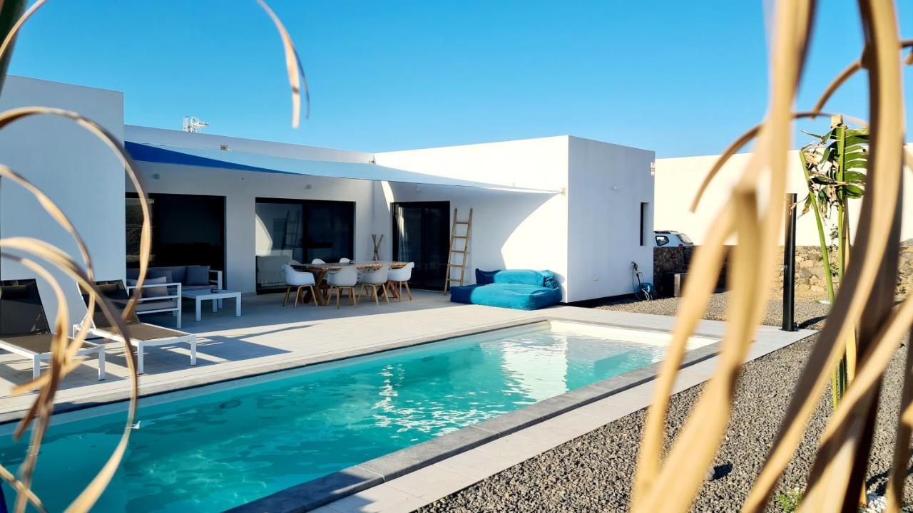Superbe Villa Valentina, piscine chauffée, wifi Lajares Esterno foto