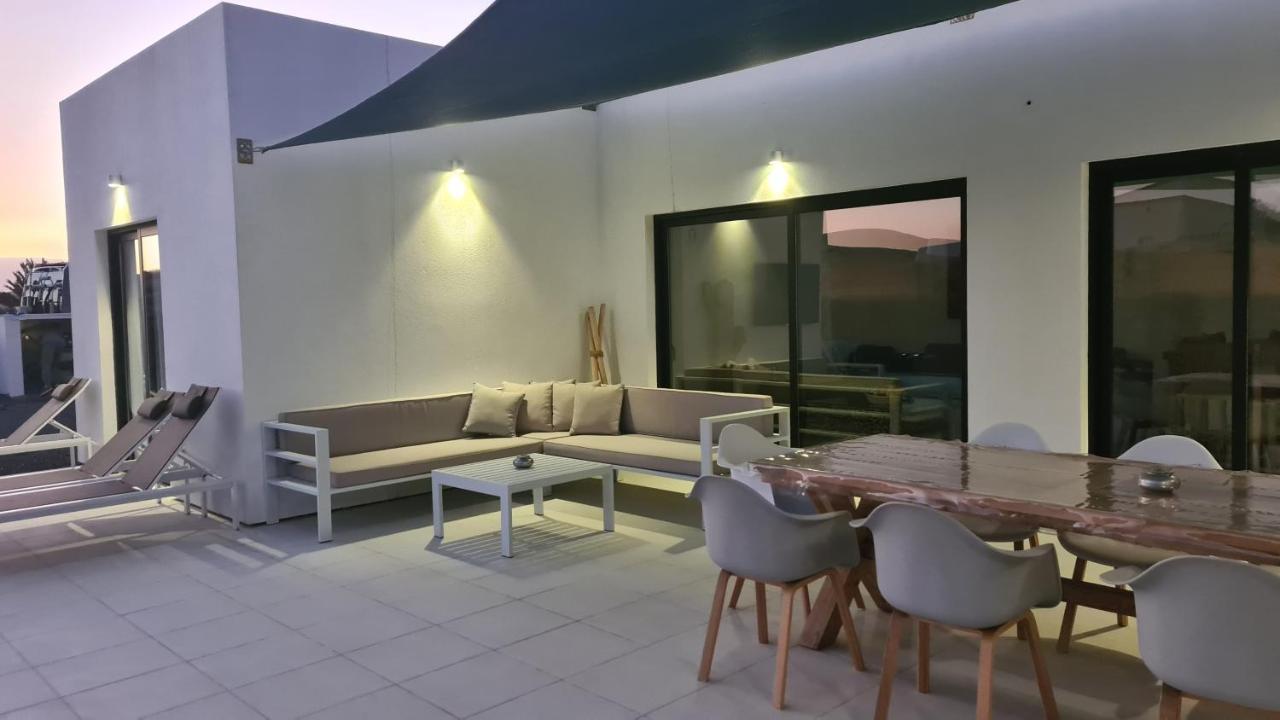 Superbe Villa Valentina, piscine chauffée, wifi Lajares Esterno foto