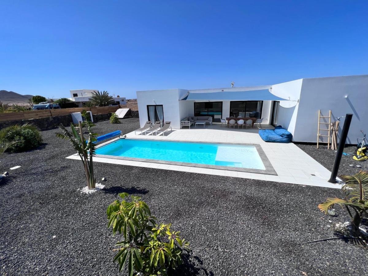 Superbe Villa Valentina, piscine chauffée, wifi Lajares Esterno foto