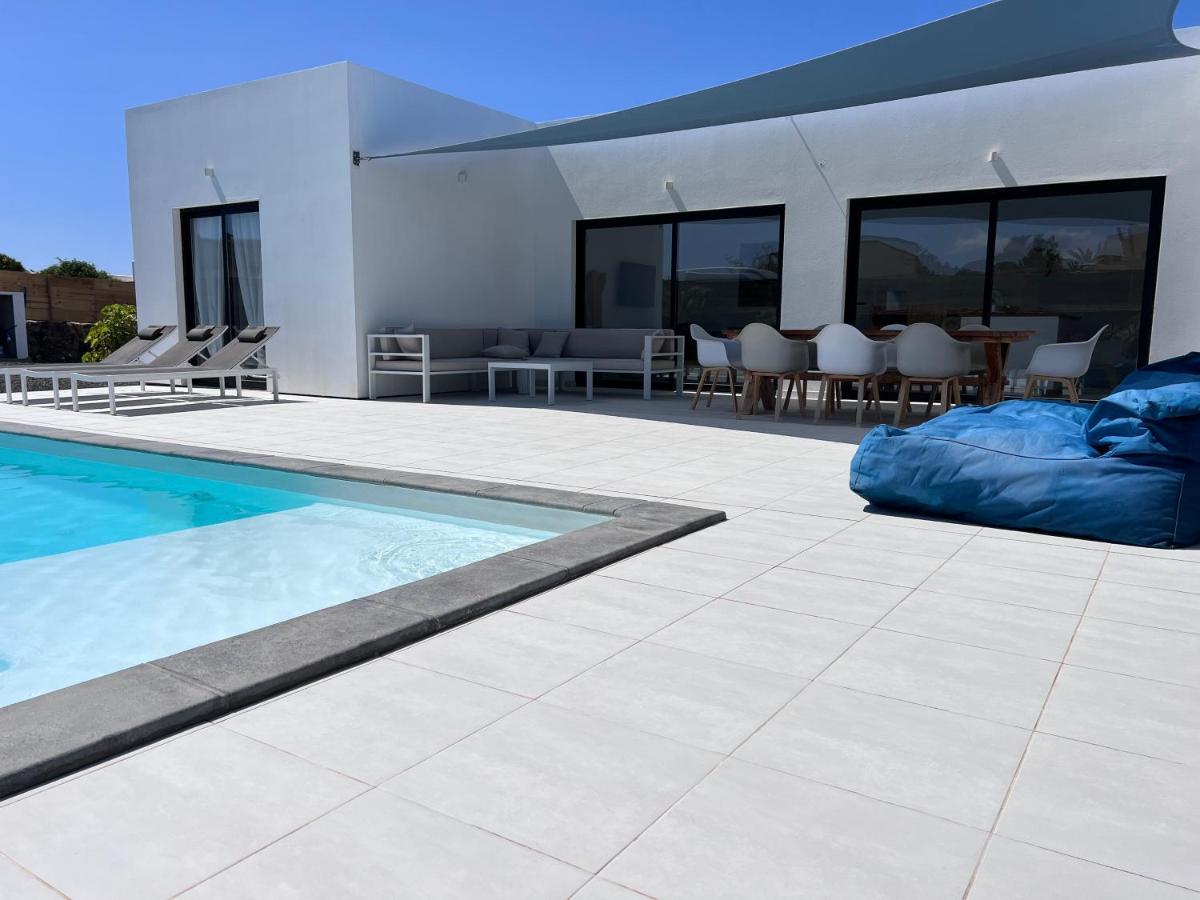 Superbe Villa Valentina, piscine chauffée, wifi Lajares Esterno foto