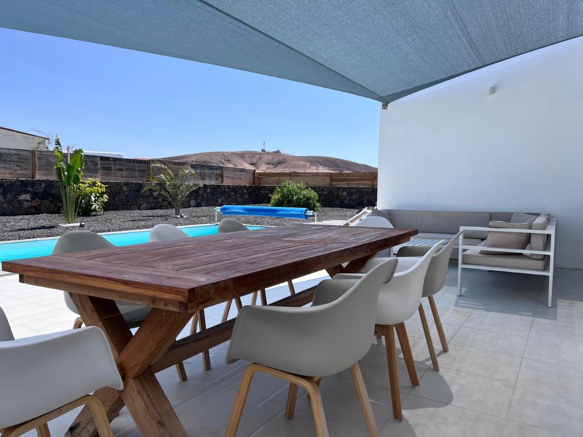 Superbe Villa Valentina, piscine chauffée, wifi Lajares Esterno foto