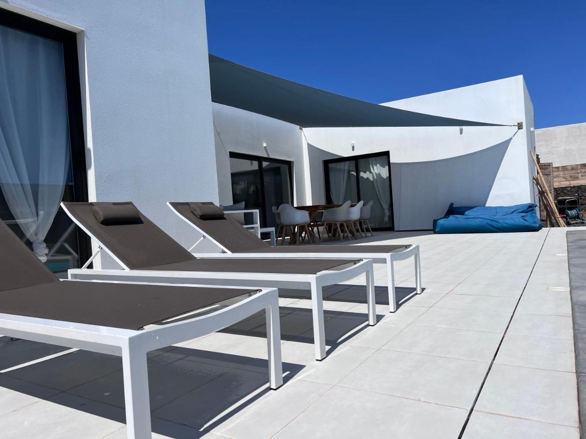 Superbe Villa Valentina, piscine chauffée, wifi Lajares Esterno foto