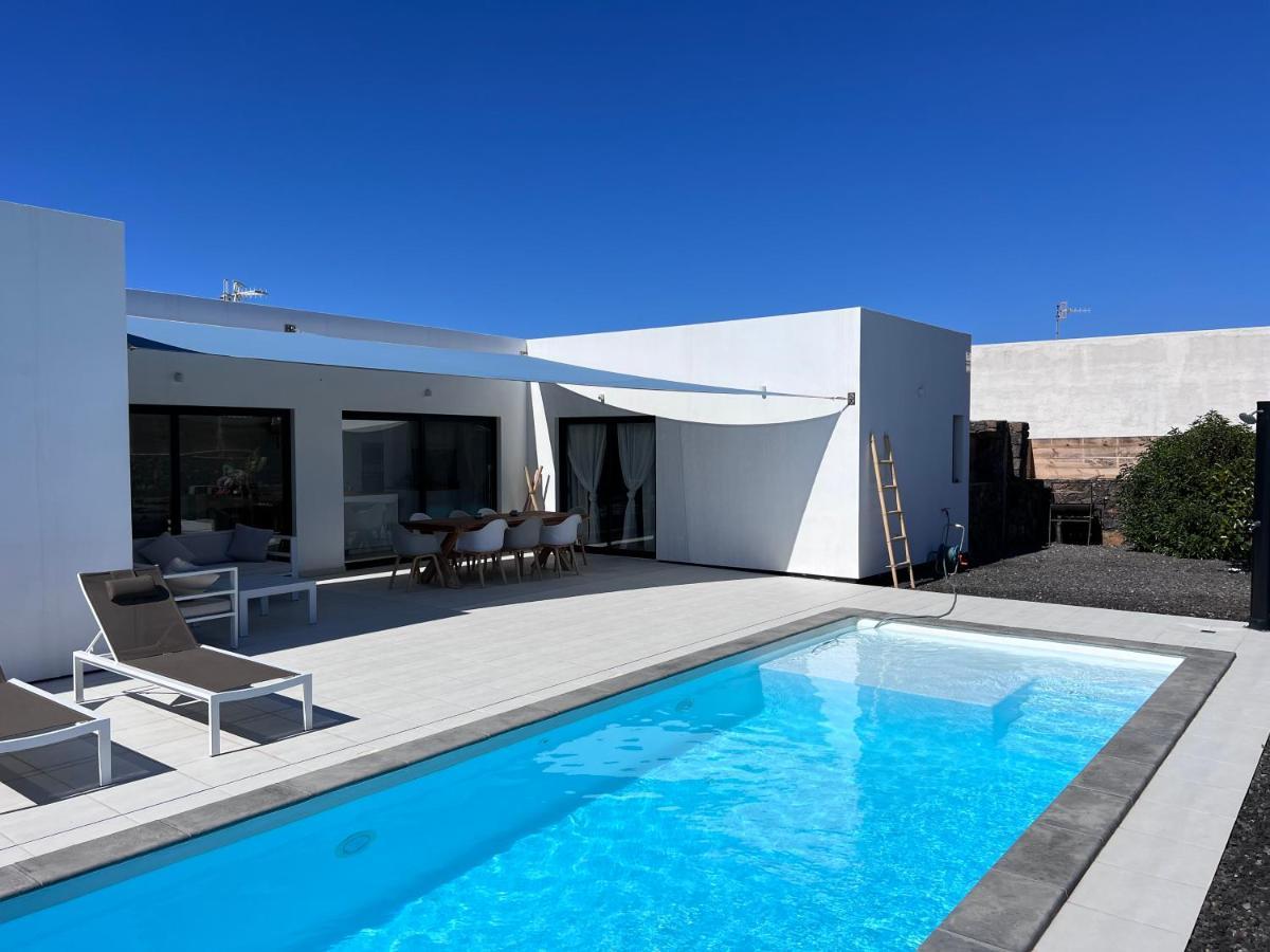 Superbe Villa Valentina, piscine chauffée, wifi Lajares Esterno foto